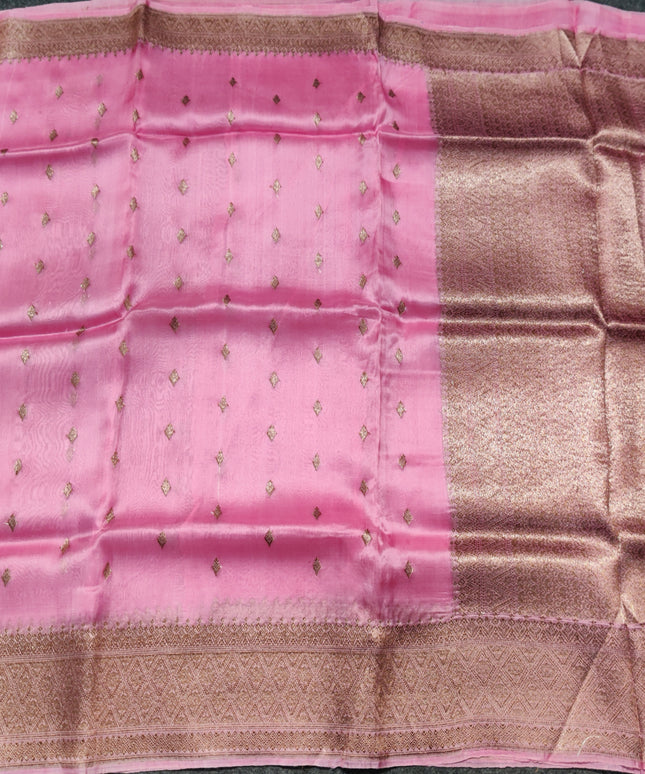 Organza Silk Saree - ORK03