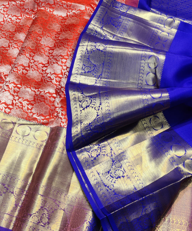 Kanchi Pattu Weeding Sarees @50% Off - KMP1907