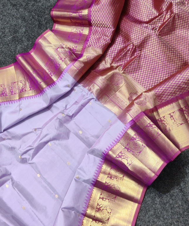 Gadwal Handloom Pure silk saree - GPS164