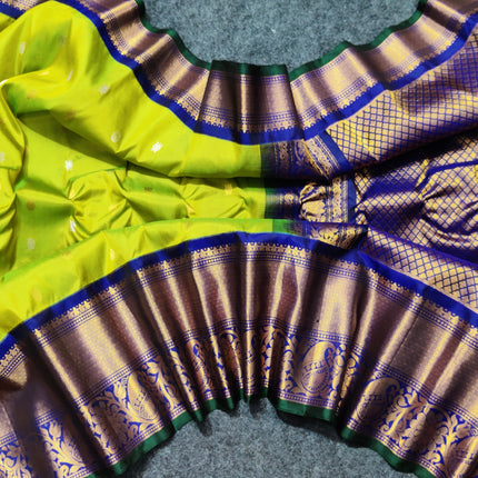 Gadwal pure handloom kuttu silk saree - GPS121