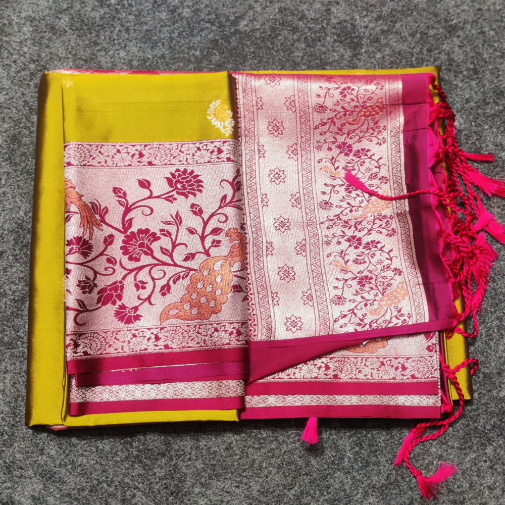 Semi Soft silk saree - S16