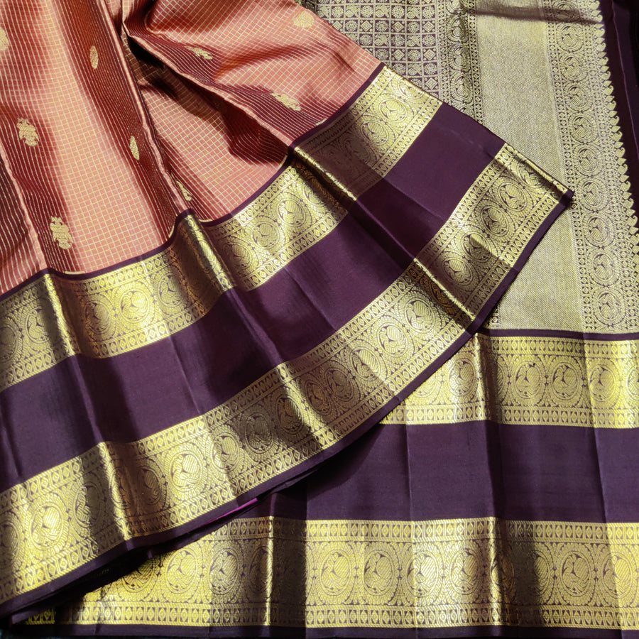 Kanchi Vintage Handloom Pattu Saree - KMP322