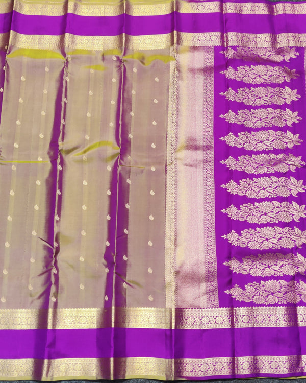 Kanchi Handloom Vintage Gap Border - KMP33 alternate view