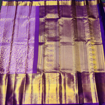 Kanchi Meenakari Brocade Pure handloom Silk Saree - KMP1632