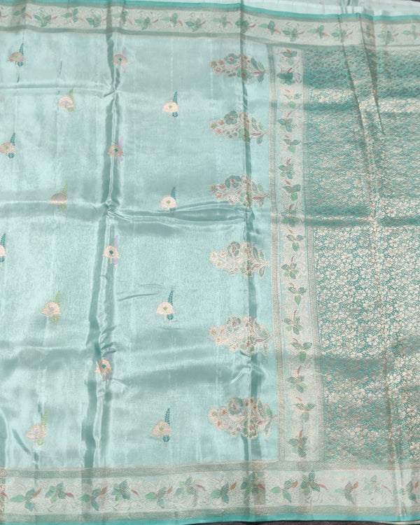 Satin Silk Saree- SA04 alternate view