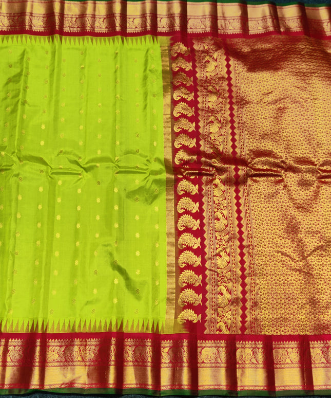Gadwal pure silk saree - GPS64