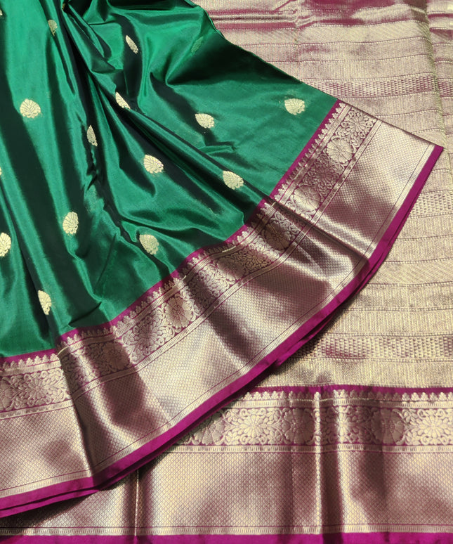Kanchi pure soft silk Saree - KMP1536