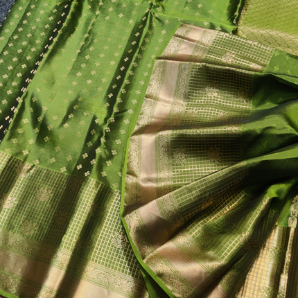 Kanchi pure vintage silk Saree - KMP3010