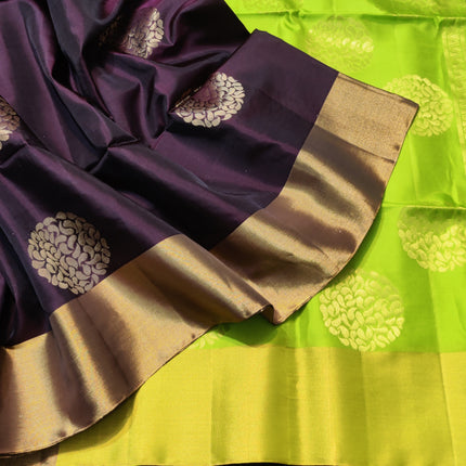 Soft Handloom Pure silk saree -SFT291