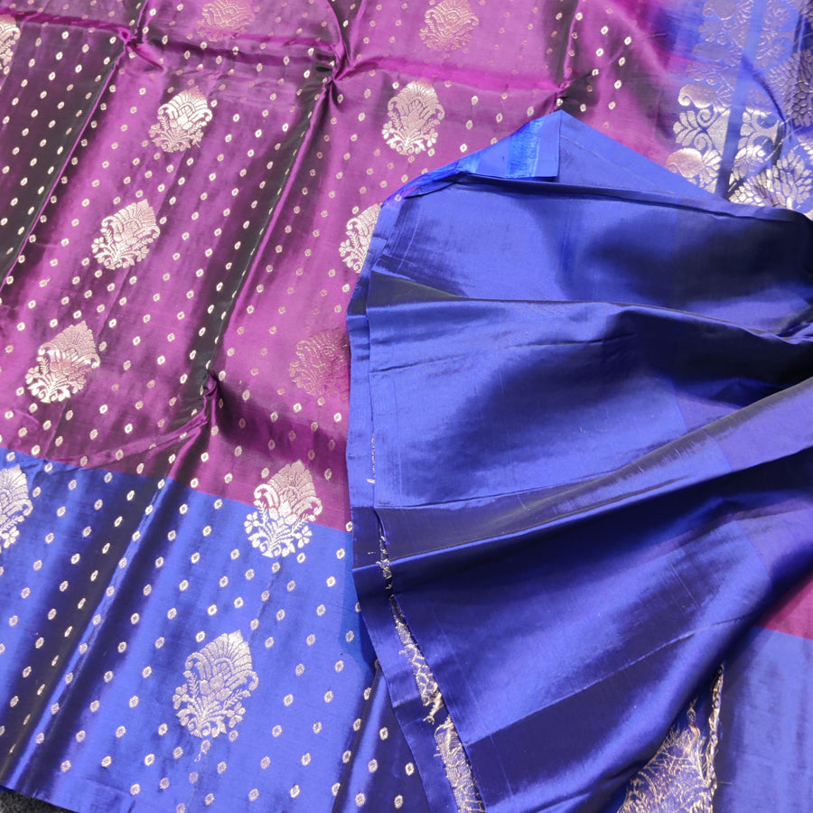 Lightweight Pattu Scurt Border Saree - LWP2097