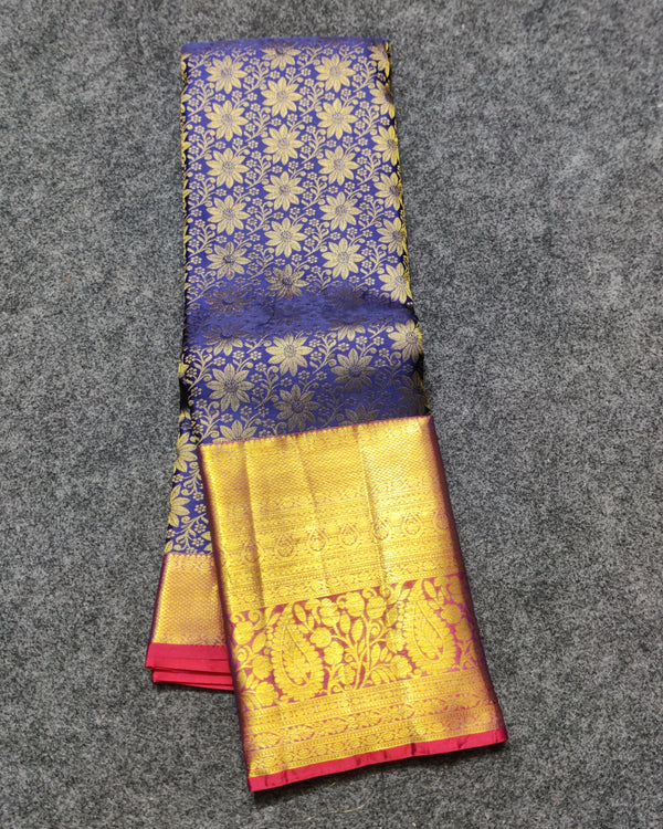 Kanchi pattu half fine bridal wear saree HF43