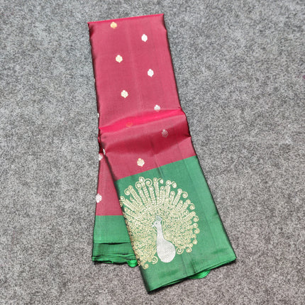 Kanchi pure soft silk Saree - KMP2051