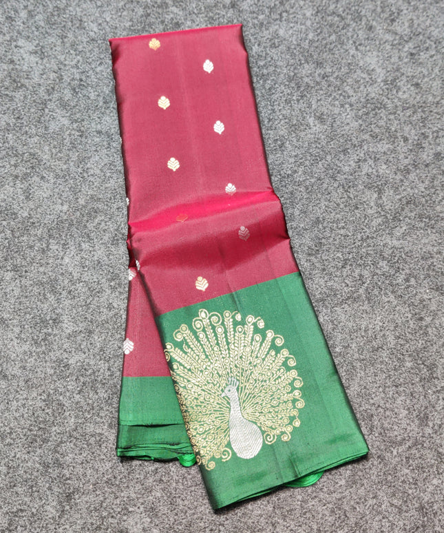 Kanchi pure soft silk Saree - KMP2051
