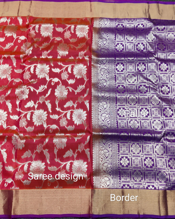 40% Off Lightweight pattu Allover - LWP383 alternate view