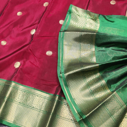 Kanchi pure soft silk Saree - KMP1531
