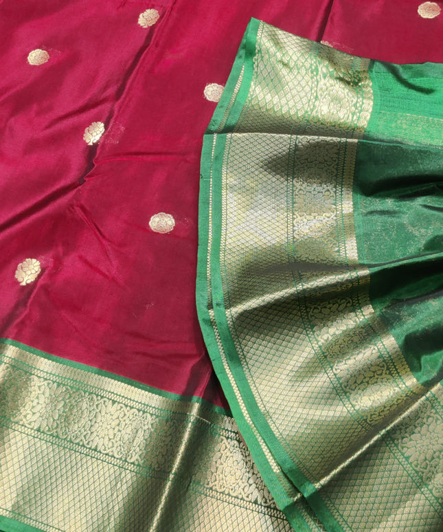 Kanchi pure soft silk Saree - KMP1531