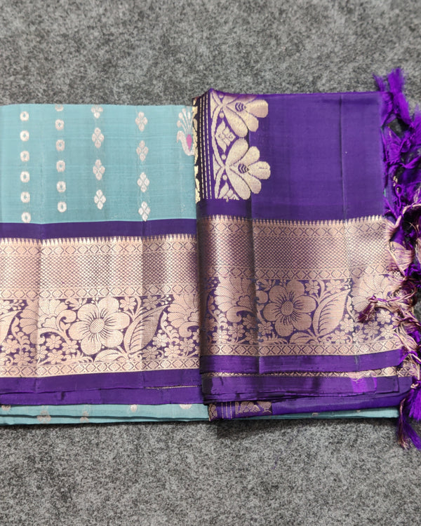 Meenakari kanchi lightweight pattu Saree - KMP18