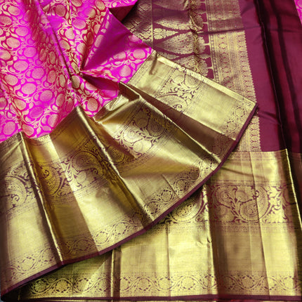 Kanchi pure Bridal wear saree @30% Off - KMP19