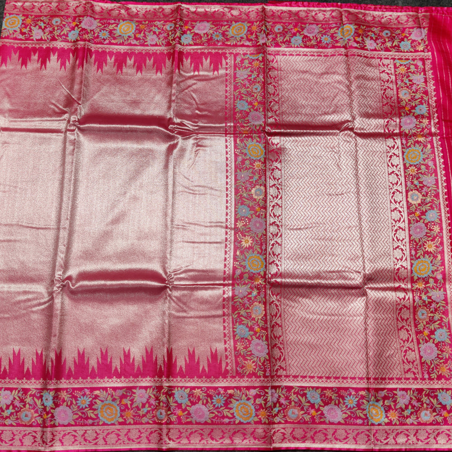 Banaras Tissue Paithani silk saree - BRS20