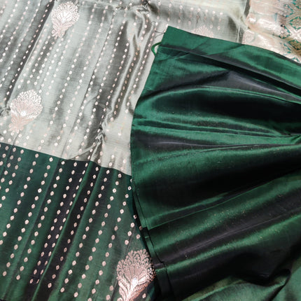 Lightweight Pattu Scurt Border Saree - LWP1082