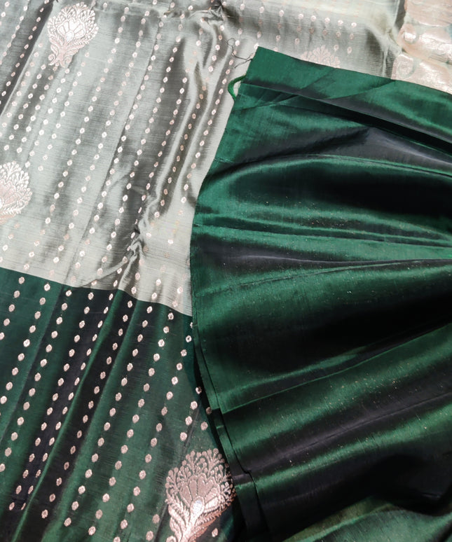 Lightweight Pattu Scurt Border Saree - LWP1082