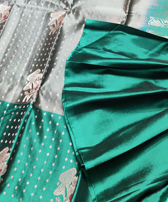 Lightweight Pattu Scurt Border Saree - LWP2098