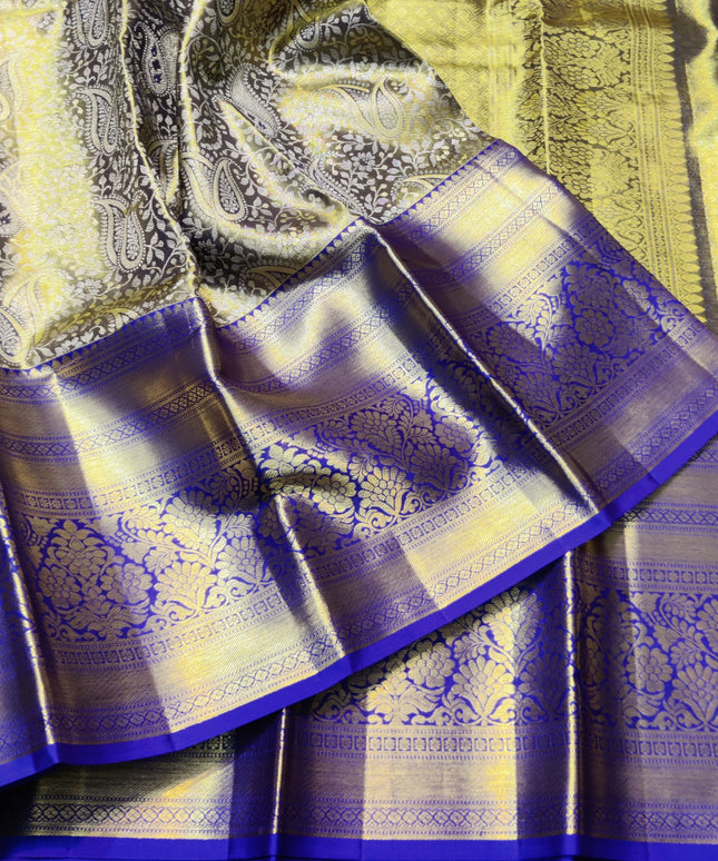 Kanchi Pattu Wedding Sarees @30% Off -KMP956