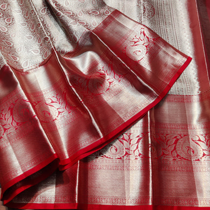 Kanchi Pattu Wedding Sarees @50% Off -KMP1957