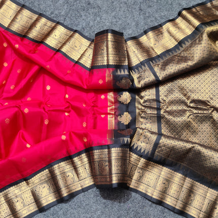 Gadwal Handloom Pure silk saree - GPS159