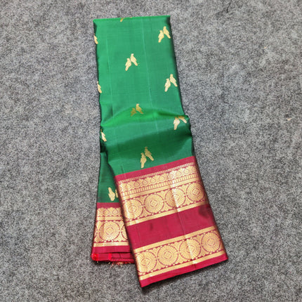 Kanchi Vintage Handloom Pattu Saree - KMP26