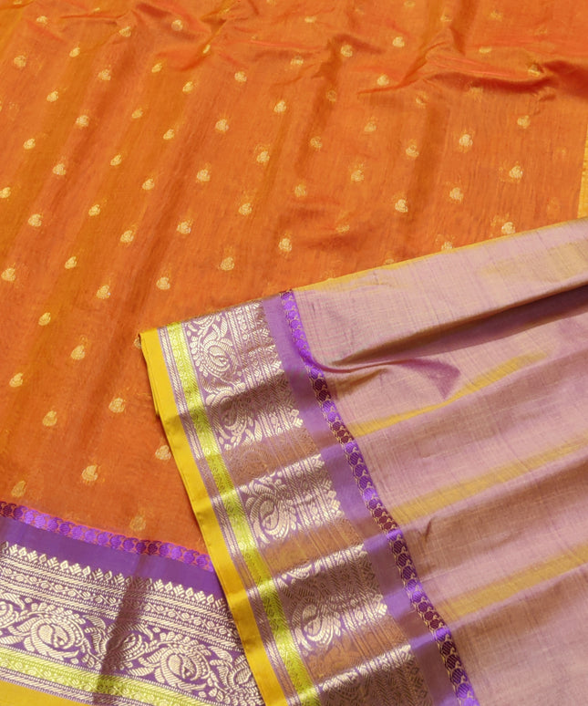 Gadwal Sico Silk Saree - GS162