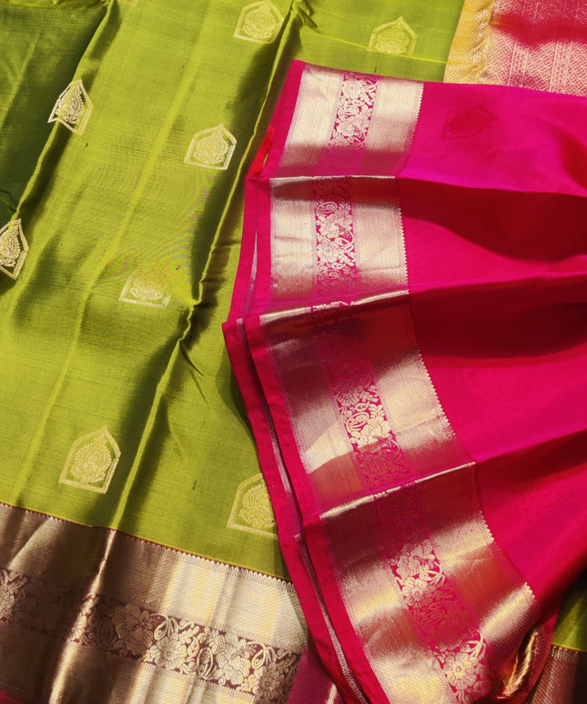 Pure Kanchi Pattu Saree - KMP1812
