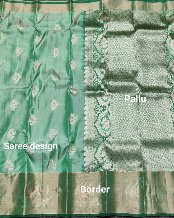 Lightweight pattu Scurt Border Saree - LWP405 alternate view