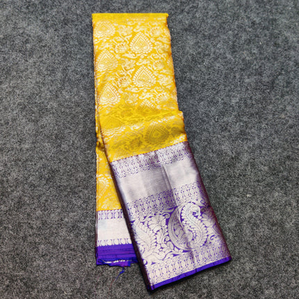 Kanchi pattu half fine Bridal Saree -HF279