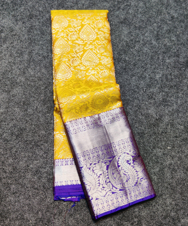 Kanchi pattu half fine Bridal Saree -HF279