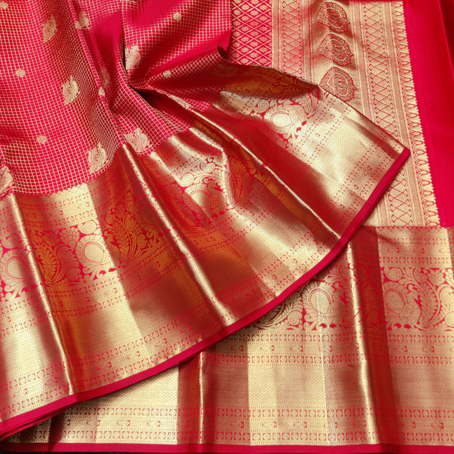 Kanchi Vintage Handloom Pattu Saree - KMP237