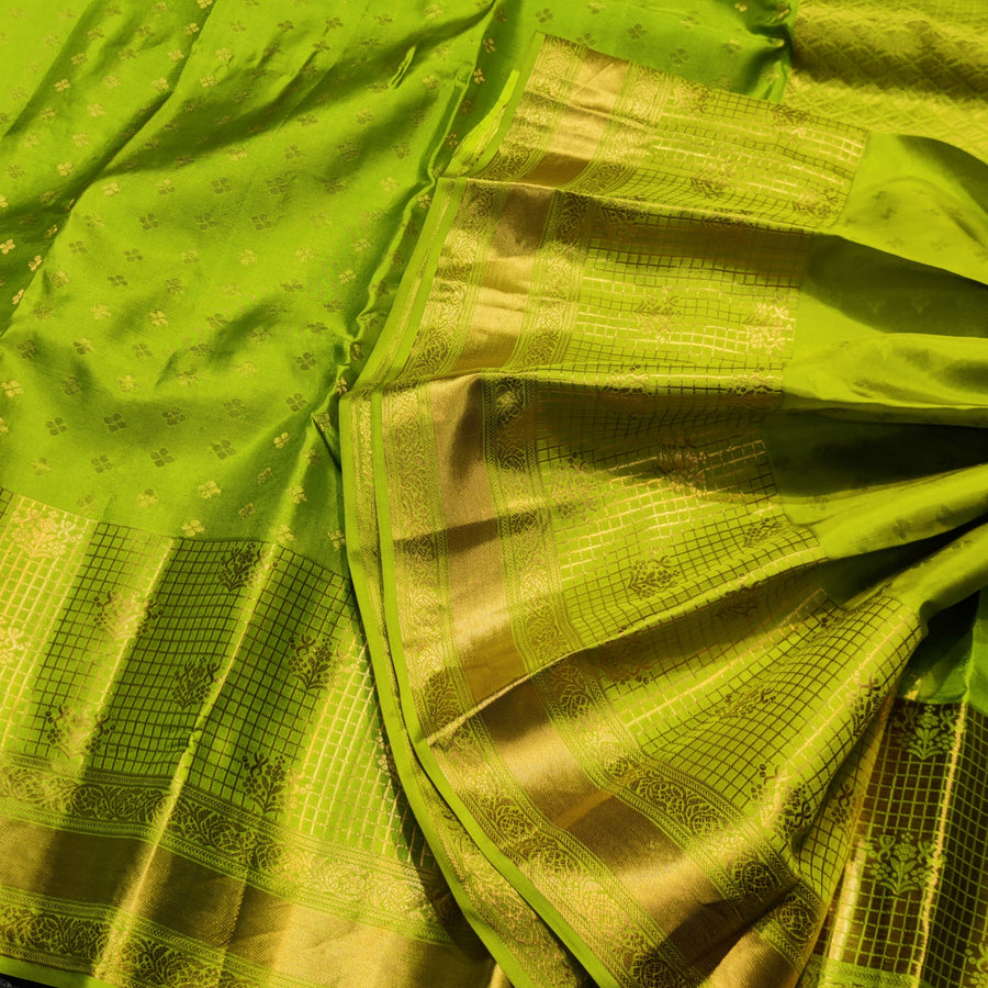 Kanchi pure vintage silk Saree - KMP2080