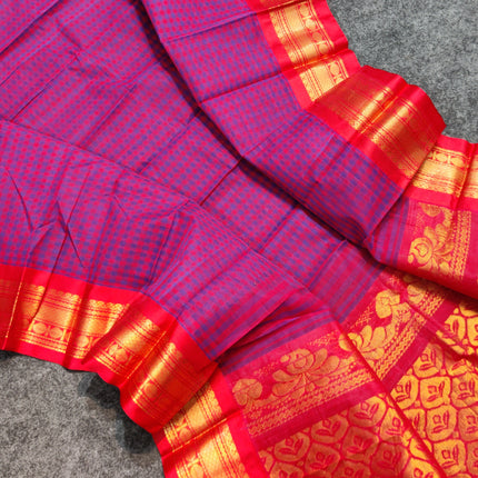 Gadwal Dori Cotton Saree - GC62