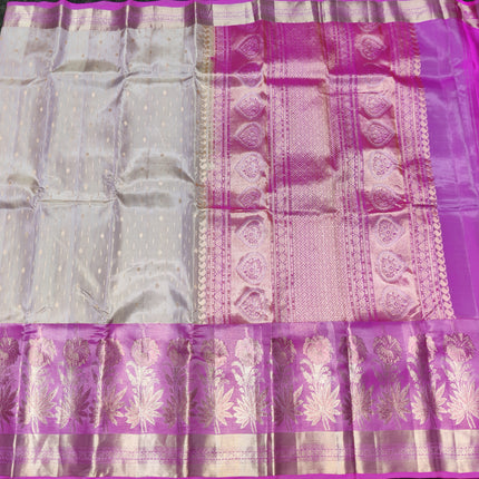 Kanchi pattu pure silk Saree - KMP1276