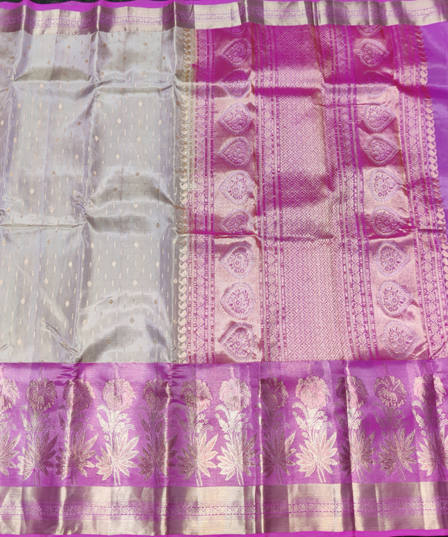 Kanchi pattu pure silk Saree - KMP1276