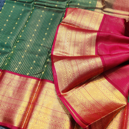 Kanchi Kuttu Handloom Pattu Saree - KMP3014