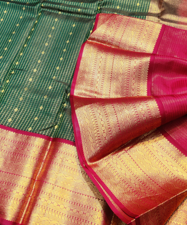 Kanchi Kuttu Handloom Pattu Saree - KMP3014