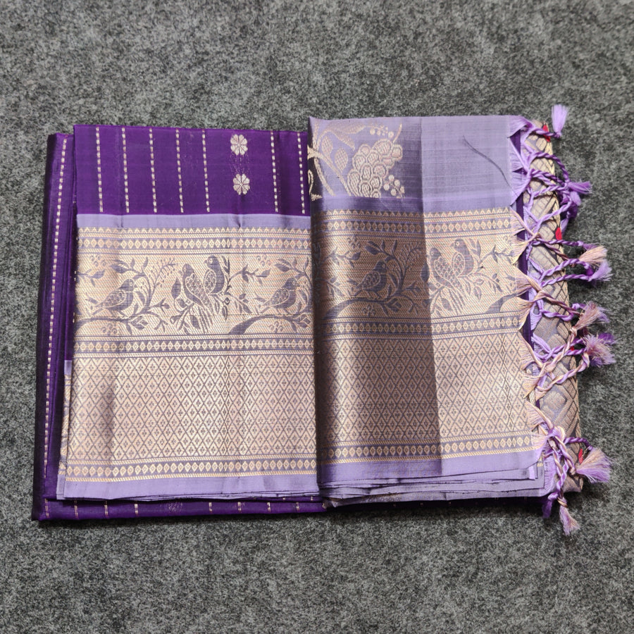 Meenakari kanchi lightweight pattu Saree - KMP18