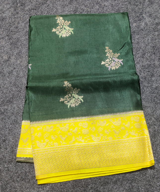 Mashru Silk Saree- MS16