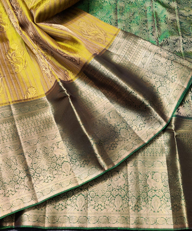 Kanchi pure Silk Saree -KMP1356