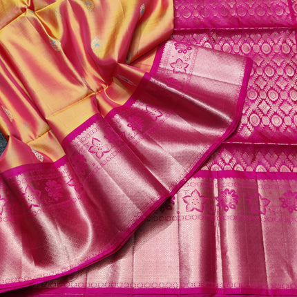 Meenakari kanchi lightweight pattu Saree - KMP3149