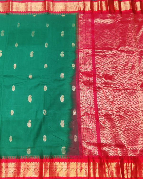 Gadwal cotton Silk Saree - GC04 alternate view