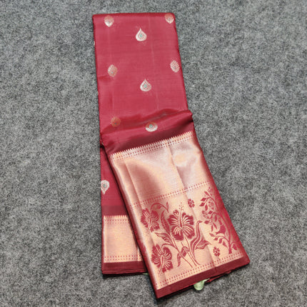 Kanchi pattu pure silk Saree - KMP1557