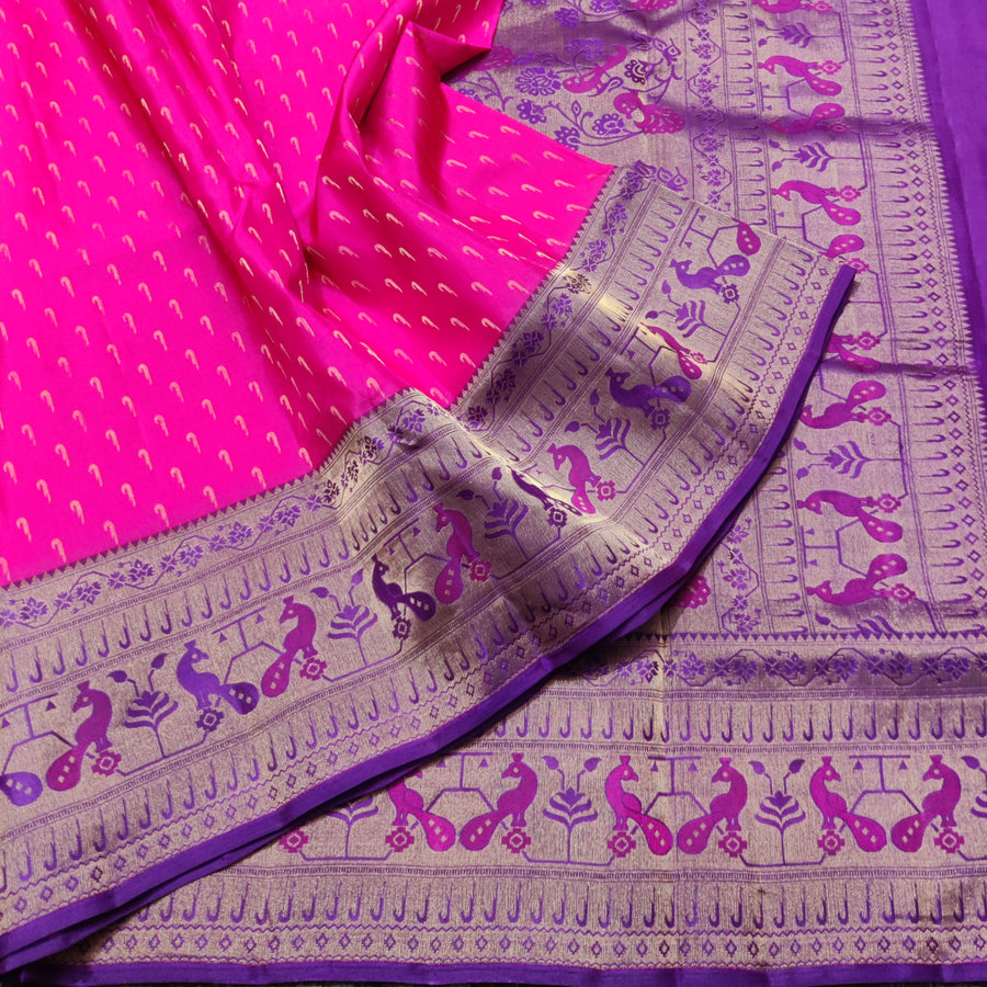 Kanchi Paithani silk saree - KMP334