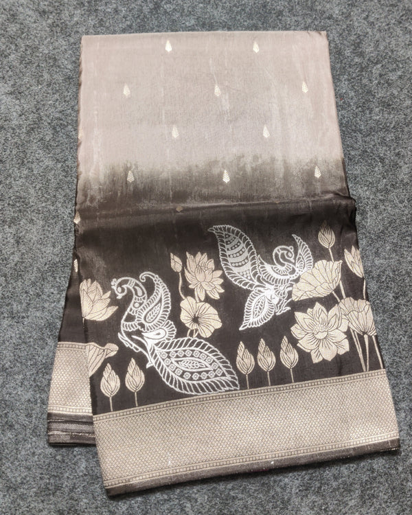 Satin Silk Saree- SA10